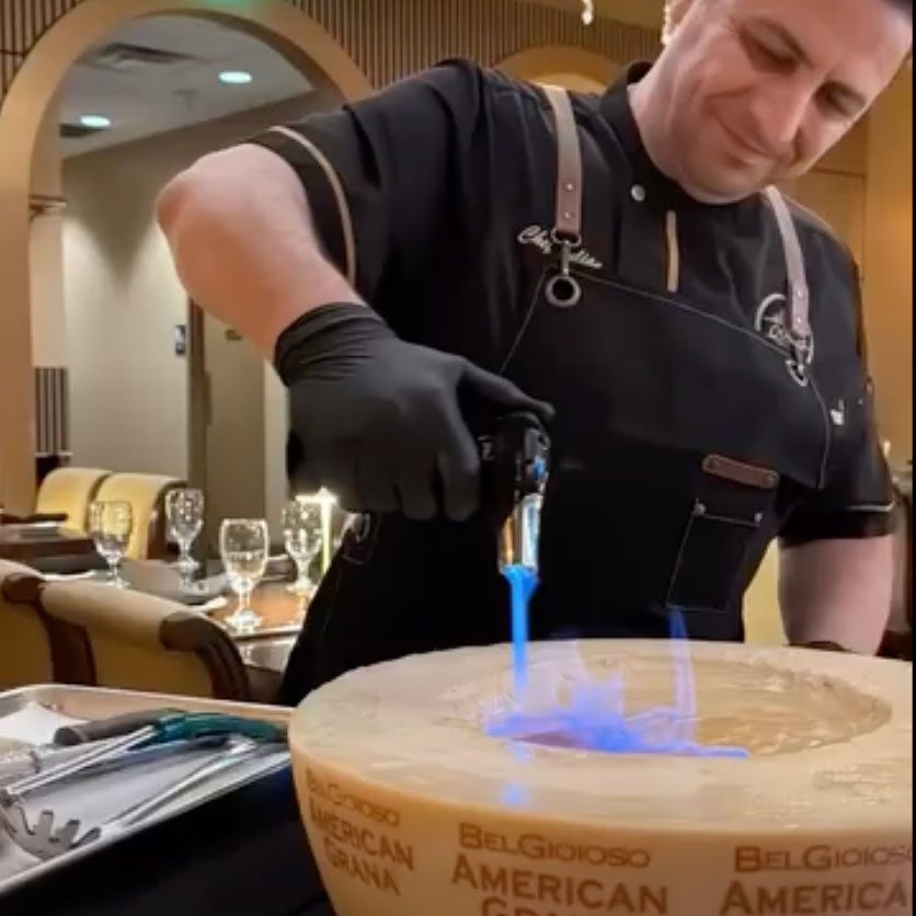 Grana Padana Cheese Wheel